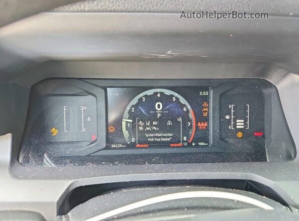 3TMKB5FN1RM022103 2024 TOYOTA TACOMA Charcoal Widok zestawu wskaźników