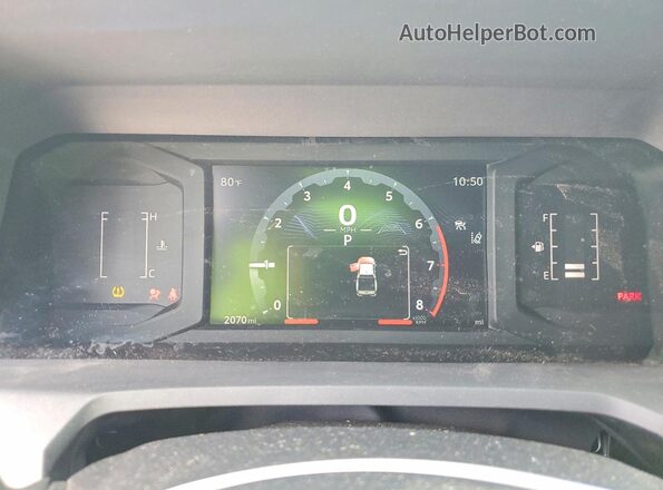 3TMKB5FN2TM059880 2026 TOYOTA TACOMA Серый Вид щитка приборов