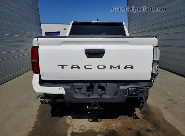 3TMKB5FN3RM008381 2024 TOYOTA TACOMA White უკანა ხედი