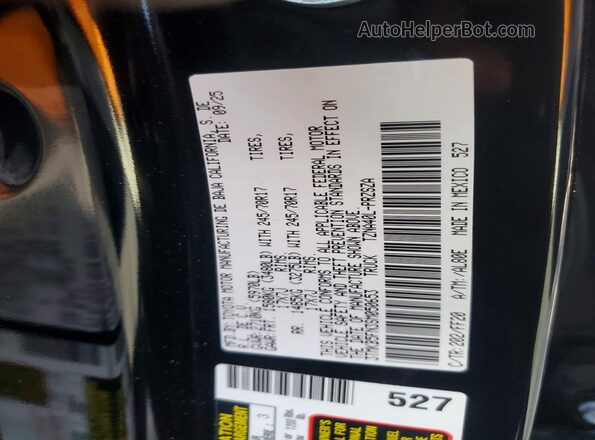 3TMKB5FN3SM050653 2025 TOYOTA TACOMA Black 