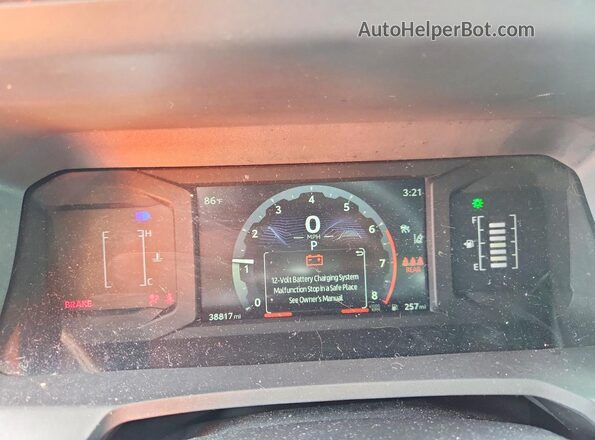 3TMKB5FN4RM023505 2024 TOYOTA TACOMA Charcoal Widok zestawu wskaźników