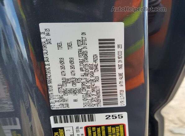 3TMKB5FN4SM036177 2025 TOYOTA TACOMA Угольный Вид подкапотного пространства