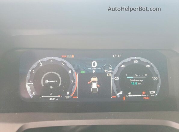 3TMKB5FN5TM065527 2026 TOYOTA TACOMA Silver ხელსაწყოთა პანელის ხედი