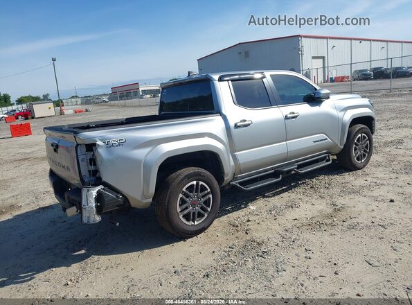 3TMKB5FN6RM020735 2024 TOYOTA TACOMA Silver Задня права чверть