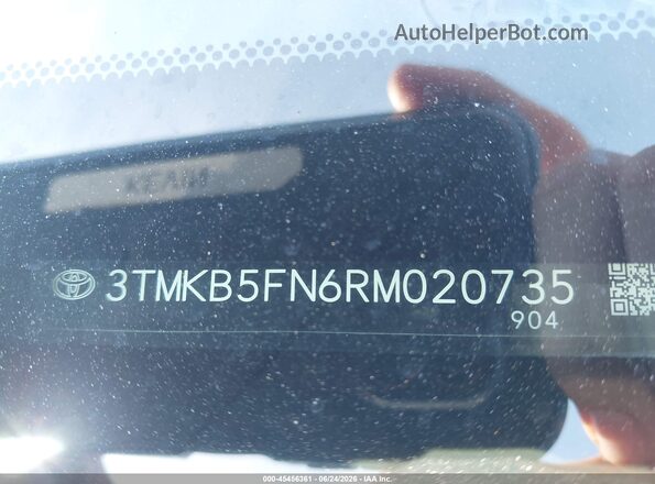 3TMKB5FN6RM020735 2024 TOYOTA TACOMA Silver 