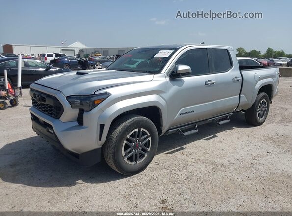3TMLB5FN1SM027005 2025 TOYOTA TACOMA Silver წინა მარცხენა ხედი სამი მეოთხედიდან