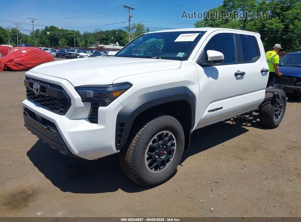 3TMLB5JN0RM048493 2024 TOYOTA TACOMA White Vista tres cuartos delantera izquierda