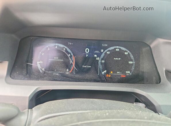 3TMLB5JN0RM075046 2024 TOYOTA TACOMA White Instrument cluster view