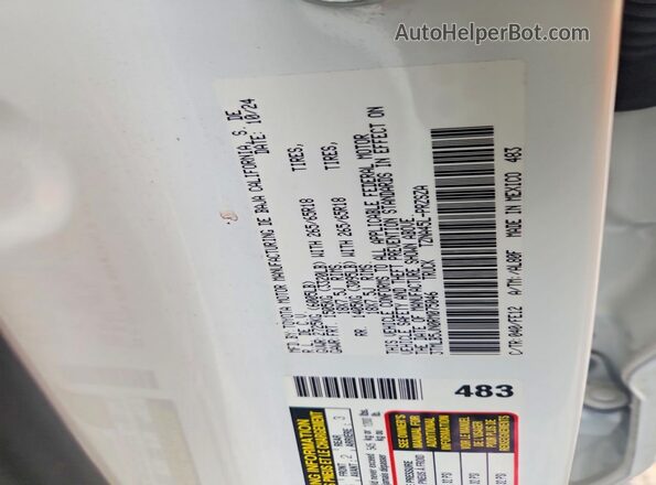 3TMLB5JN0RM075046 2024 TOYOTA TACOMA White Engine compartment view