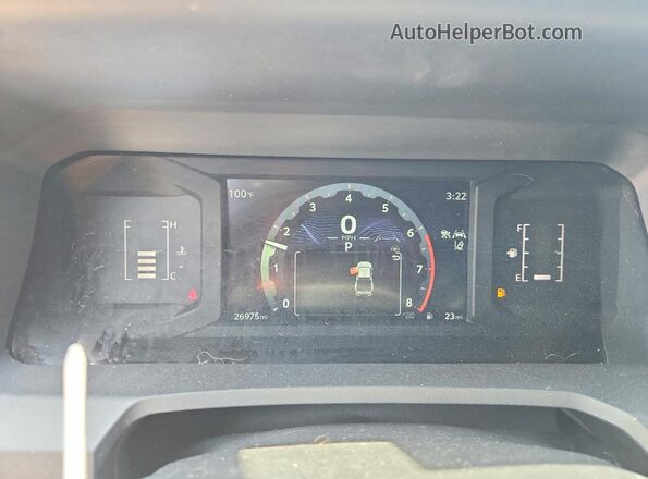 3TMLB5JN1SM094498 2025 TOYOTA TACOMA Gray Vista del cuadro de instrumentos