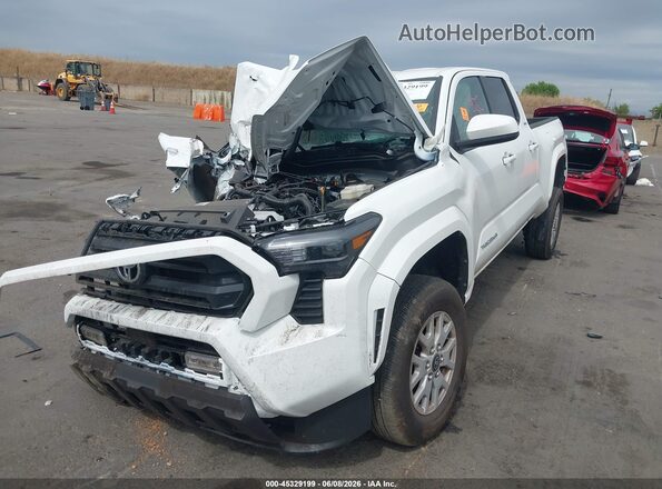 3TMLB5JN1SM175193 2025 TOYOTA TACOMA White Vista tres cuartos delantera izquierda