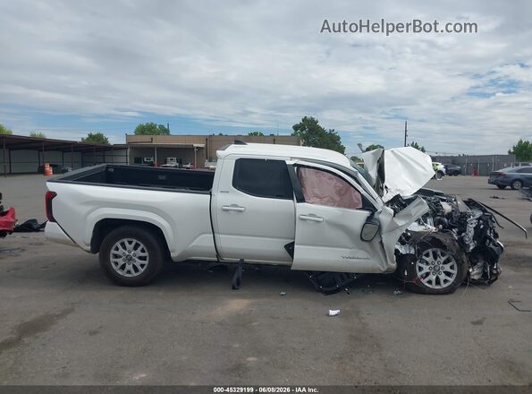 3TMLB5JN1SM175193 2025 TOYOTA TACOMA White Vista del cuadro de instrumentos
