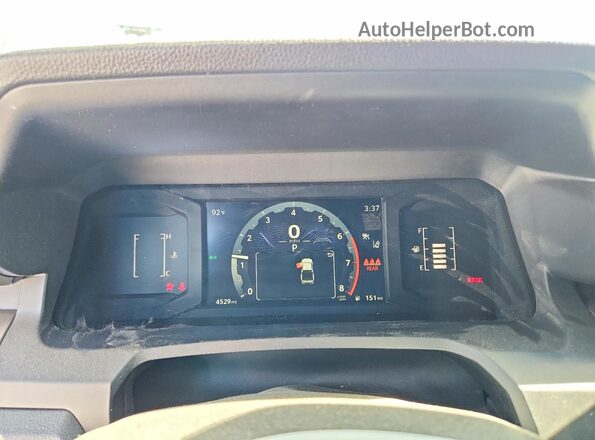 3TMLB5JN1TM229139 2026 TOYOTA TACOMA Gray Instrument cluster view