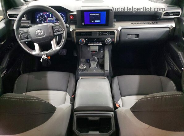 3TMLB5JN2RM076375 2024 TOYOTA TACOMA White Widok deski rozdzielczej