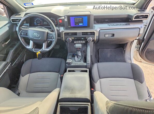 3TMLB5JN3RM010238 2024 TOYOTA TACOMA White Вид панелі приладів