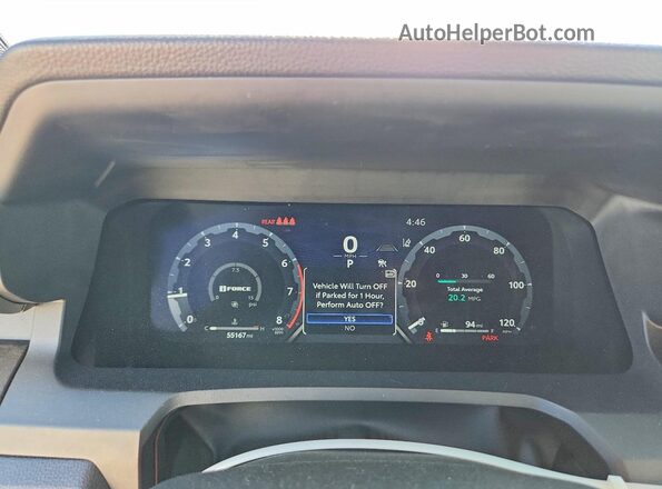 3TMLB5JN3RM023202 2024 TOYOTA TACOMA Gray ხელსაწყოთა პანელის ხედი