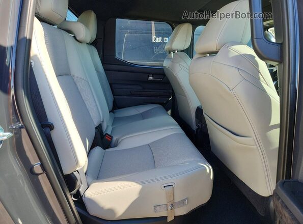3TMLB5JN3RM023202 2024 TOYOTA TACOMA Gray უკანა სავარძლების ხედი