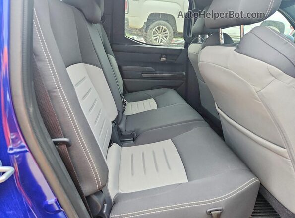 3TMLB5JN3RM081102 2024 TOYOTA TACOMA Blue Вид задніх сидінь