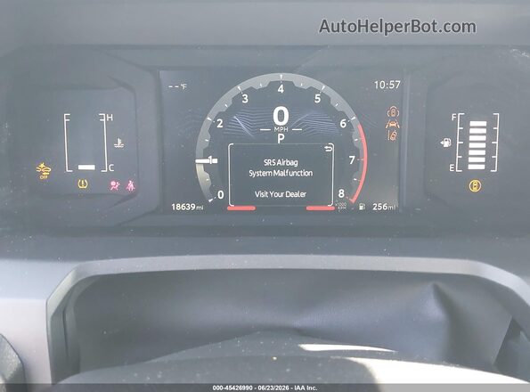 3TMLB5JN3SM164552 2025 TOYOTA TACOMA White Вид задніх сидінь