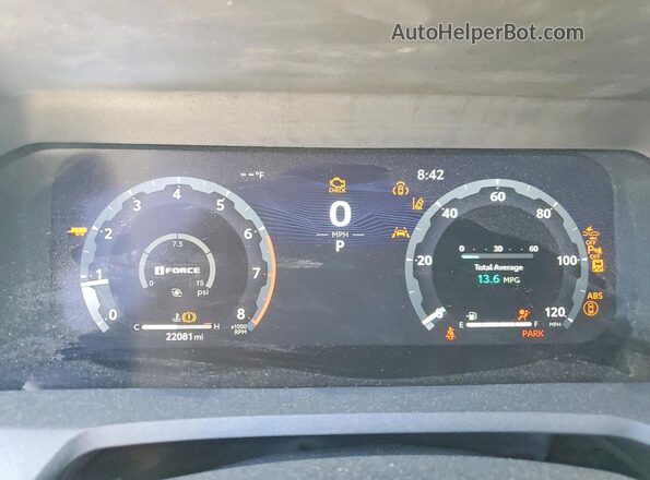 3TMLB5JN4RM026464 2024 TOYOTA TACOMA Белый Вид щитка приборов