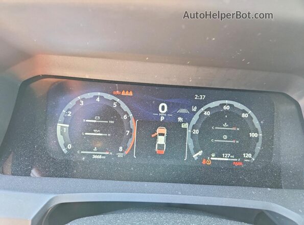 3TMLB5JN4SM145315 2025 TOYOTA TACOMA Black Սարքավորումների վահանակի տեսք