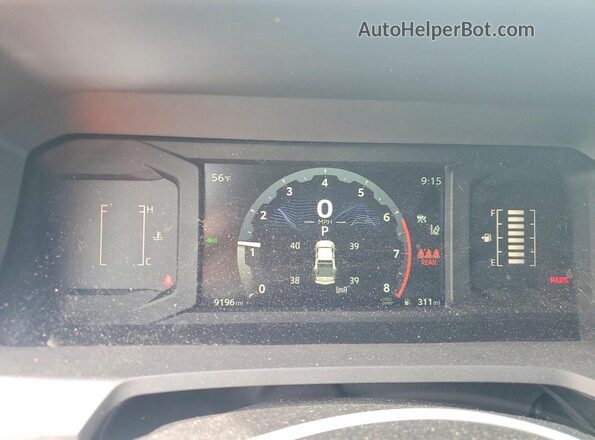 3TMLB5JN4SM162325 2025 TOYOTA TACOMA Blue Սարքավորումների վահանակի տեսք