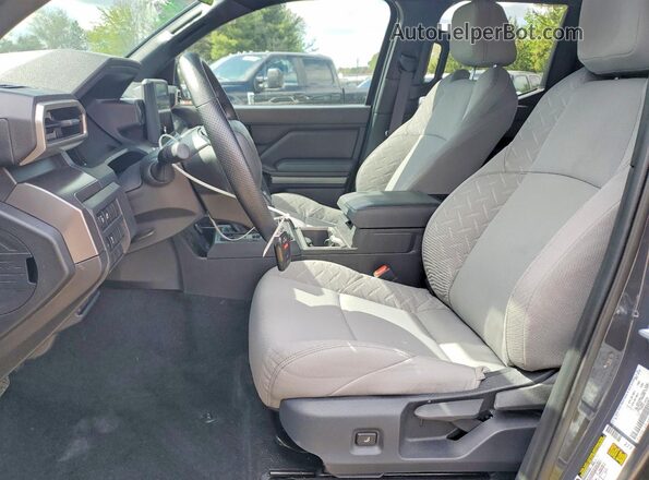 3TMLB5JN4SM170568 2025 TOYOTA TACOMA Gray წინა სალონის ხედი