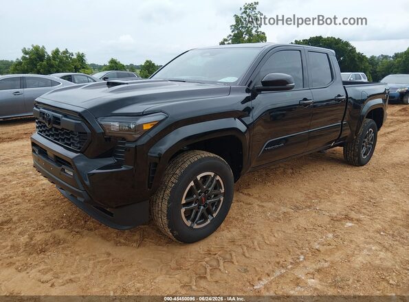 3TMLB5JN4TM220497 2026 TOYOTA TACOMA Black წინა მარცხენა ხედი სამი მეოთხედიდან