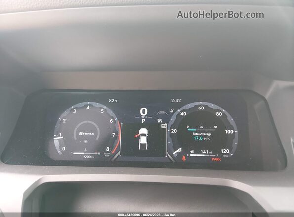 3TMLB5JN4TM220497 2026 TOYOTA TACOMA Black უკანა სავარძლების ხედი