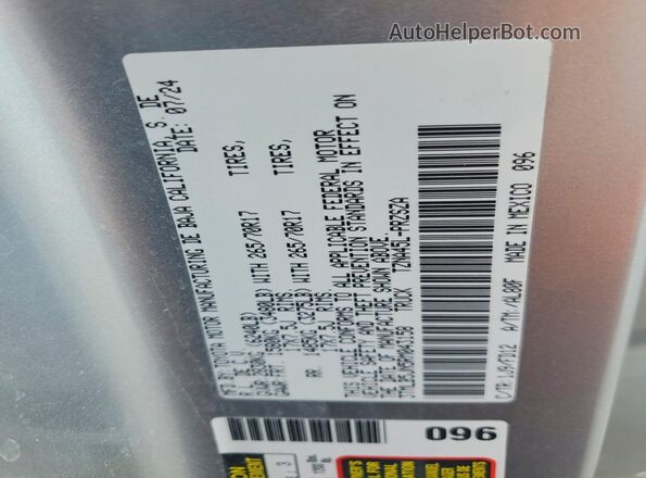 3TMLB5JN5RM043158 2024 TOYOTA TACOMA Silver 