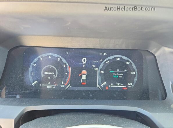 3TMLB5JN5RM067038 2024 TOYOTA TACOMA Белый Вид щитка приборов