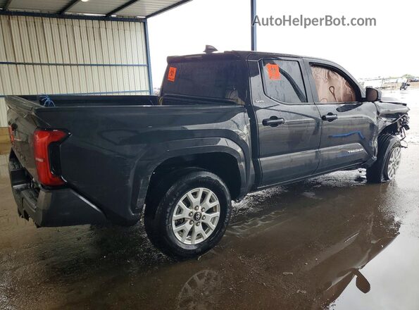 3TMLB5JN5SM145601 2025 TOYOTA TACOMA Black უკანა მარჯვენა