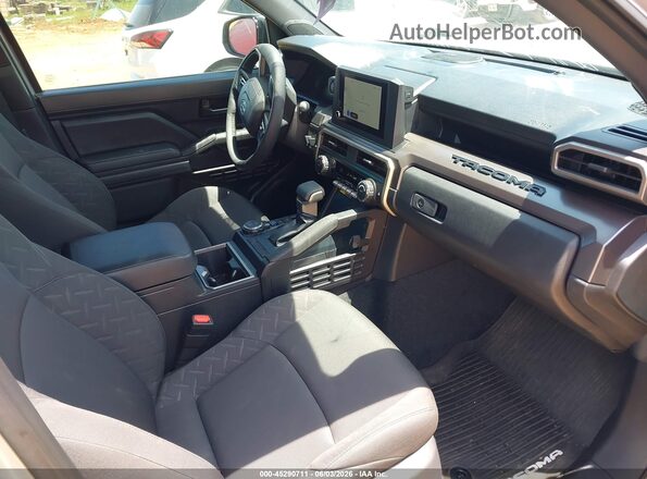 3TMLB5JN5SM147865 2025 TOYOTA TACOMA Серый Вид салона спереди