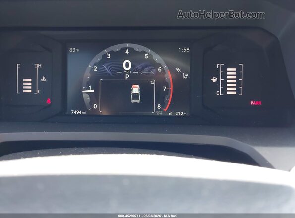3TMLB5JN5SM147865 2025 TOYOTA TACOMA Серый Вид задних сидений