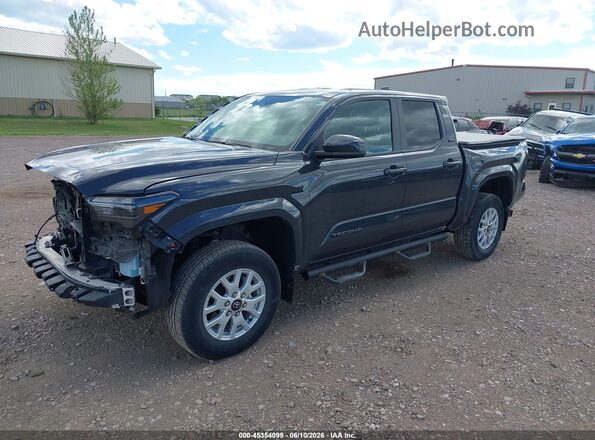 3TMLB5JN6RM003753 2024 TOYOTA TACOMA Black Առջևի ձախ երեք քառորդ տեսարան
