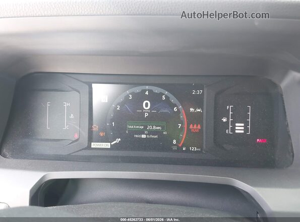 3TMLB5JN6SM168935 2025 TOYOTA TACOMA White უკანა სავარძლების ხედი