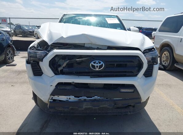 3TMLB5JN6SM168935 2025 TOYOTA TACOMA White ხელსაწყოთა პანელის ხედი