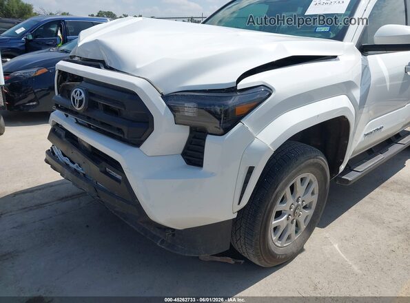 3TMLB5JN6SM168935 2025 TOYOTA TACOMA White წინა ხედი