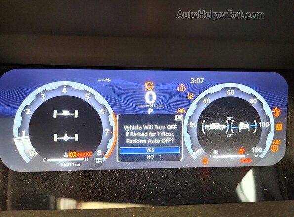 3TMLB5JN6SM194340 2025 TOYOTA TACOMA White Սարքավորումների վահանակի տեսք