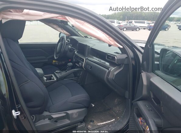 3TMLB5JN7RM032307 2024 TOYOTA TACOMA Black Widok wnętrza z przodu