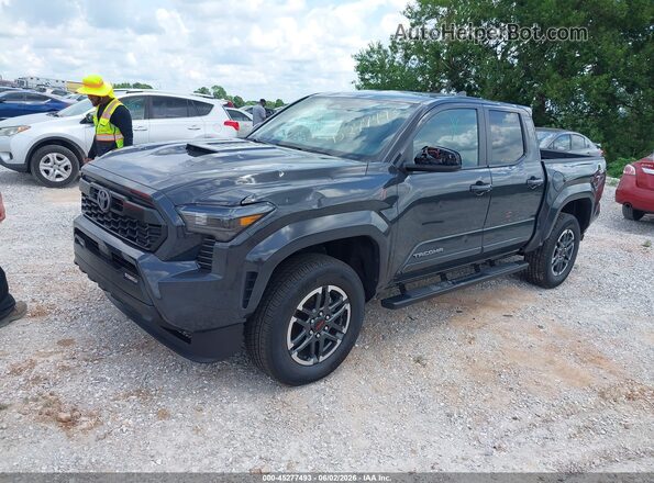 3TMLB5JN7SM096756 2025 TOYOTA TACOMA Black წინა მარცხენა ხედი სამი მეოთხედიდან