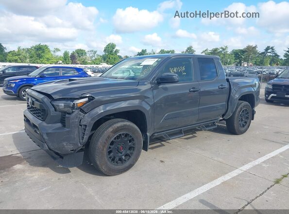 3TMLB5JN7SM158186 2025 TOYOTA TACOMA Gray Առջևի ձախ երեք քառորդ տեսարան