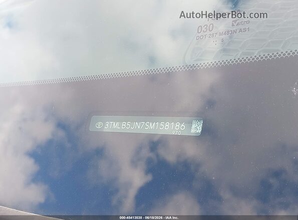 3TMLB5JN7SM158186 2025 TOYOTA TACOMA Gray Շարժիչի բաժամունքի տեսք