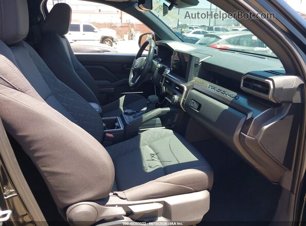 3TMLB5JN7SM174419 2025 TOYOTA TACOMA Black Вид салону спереду