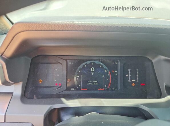 3TMLB5JN7TM254367 2026 TOYOTA TACOMA Gray ხელსაწყოთა პანელის ხედი