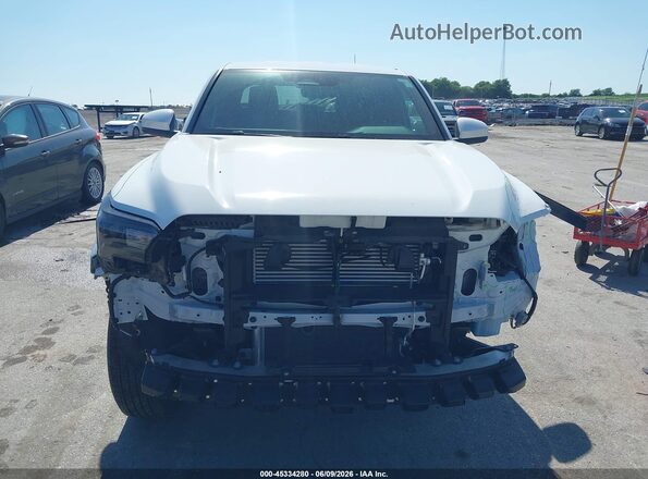 3TMLB5JN8SM130073 2025 TOYOTA TACOMA White Vista del cuadro de instrumentos
