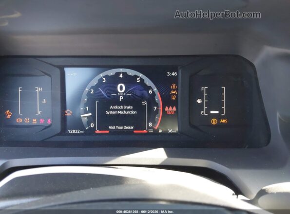 3TMLB5JN8SM138125 2025 TOYOTA TACOMA Black Вид задніх сидінь