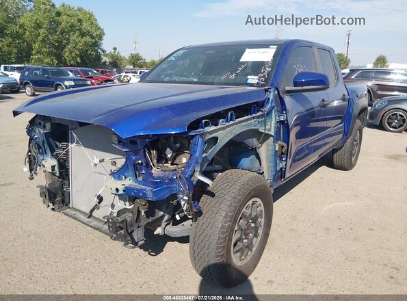 3TMLB5JN9RM069665 2024 TOYOTA TACOMA Blue წინა მარცხენა ხედი სამი მეოთხედიდან