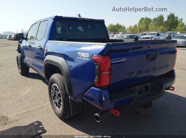 3TMLB5JN9RM069665 2024 TOYOTA TACOMA Blue უკანა მარცხენა