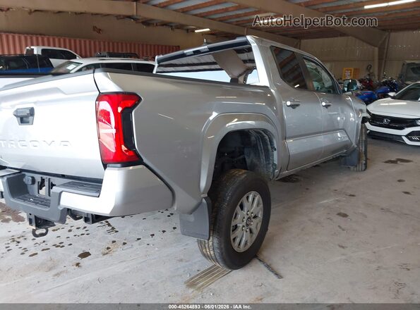3TMLB5JN9SM142345 2025 TOYOTA TACOMA Silver Задня права чверть